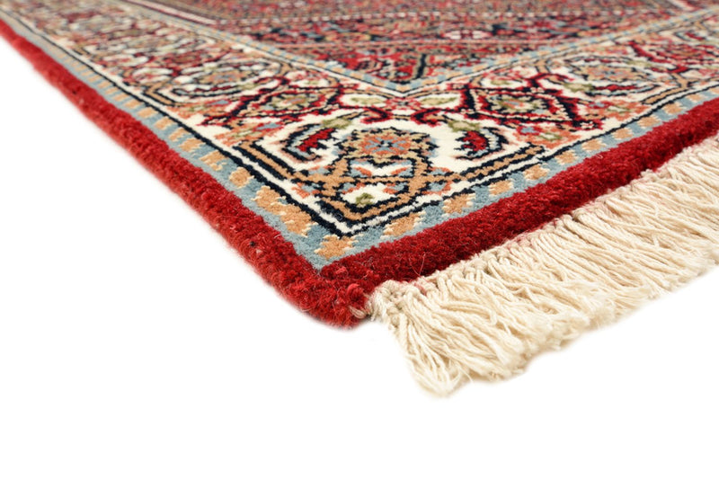 Alfombra de pasillo Alfombra persa - Bidjar - 245 x 79 cm - rojo burdeos