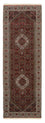 Alfombra de pasillo Alfombra persa - Bidjar - 246 x 79 cm - rojo burdeos