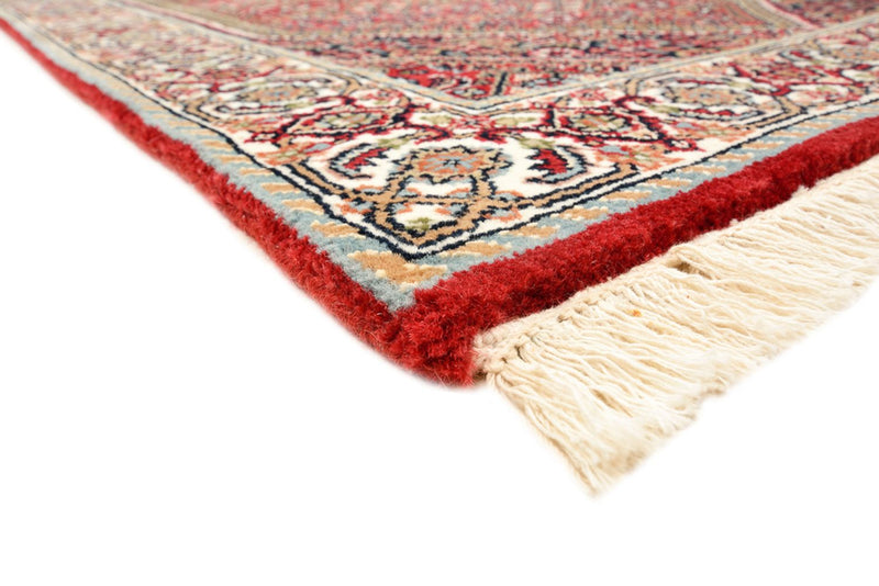 Alfombra de pasillo Alfombra persa - Bidjar - 246 x 79 cm - rojo burdeos