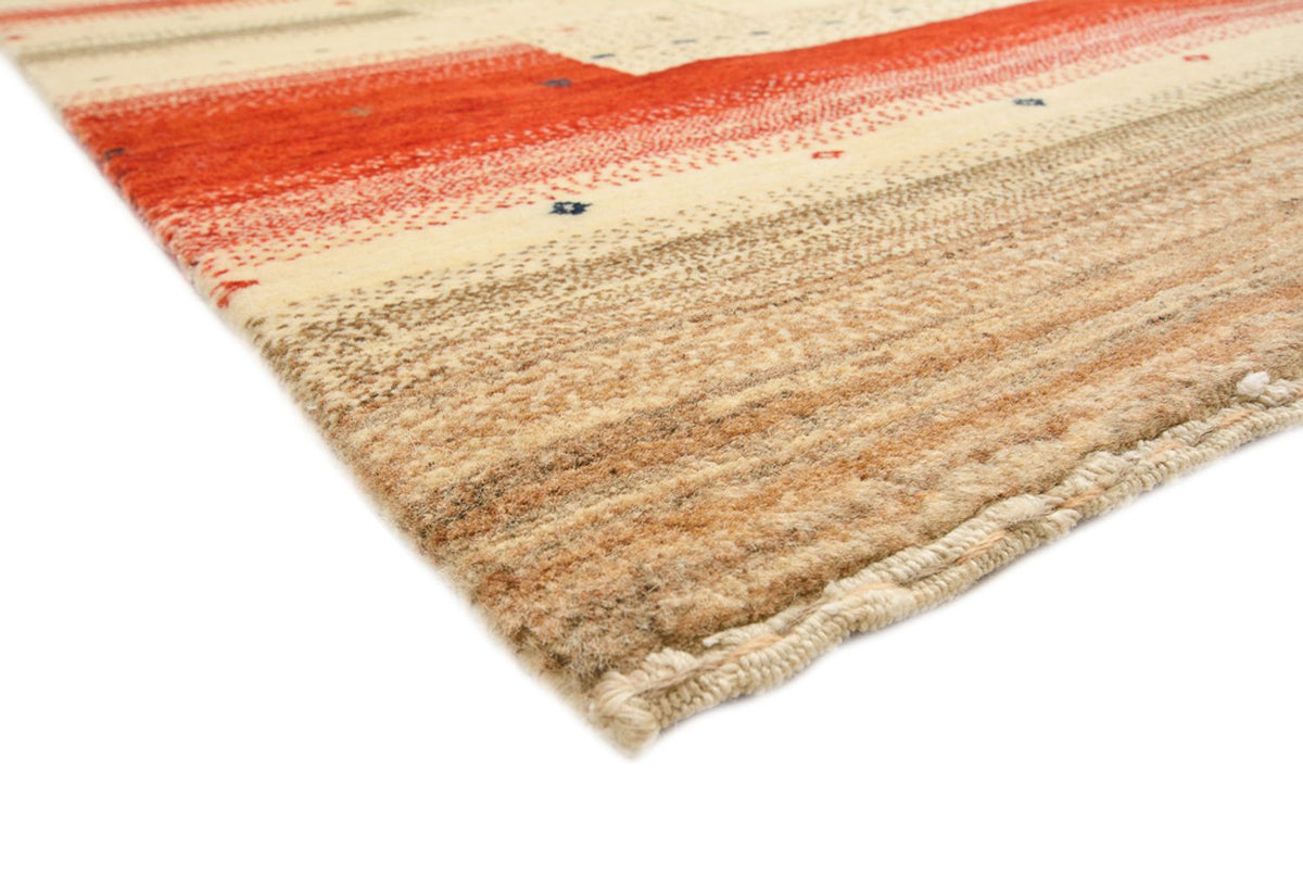 Alfombra Gabbeh - Loribaft Indus - 248 x 195 cm - beige claro