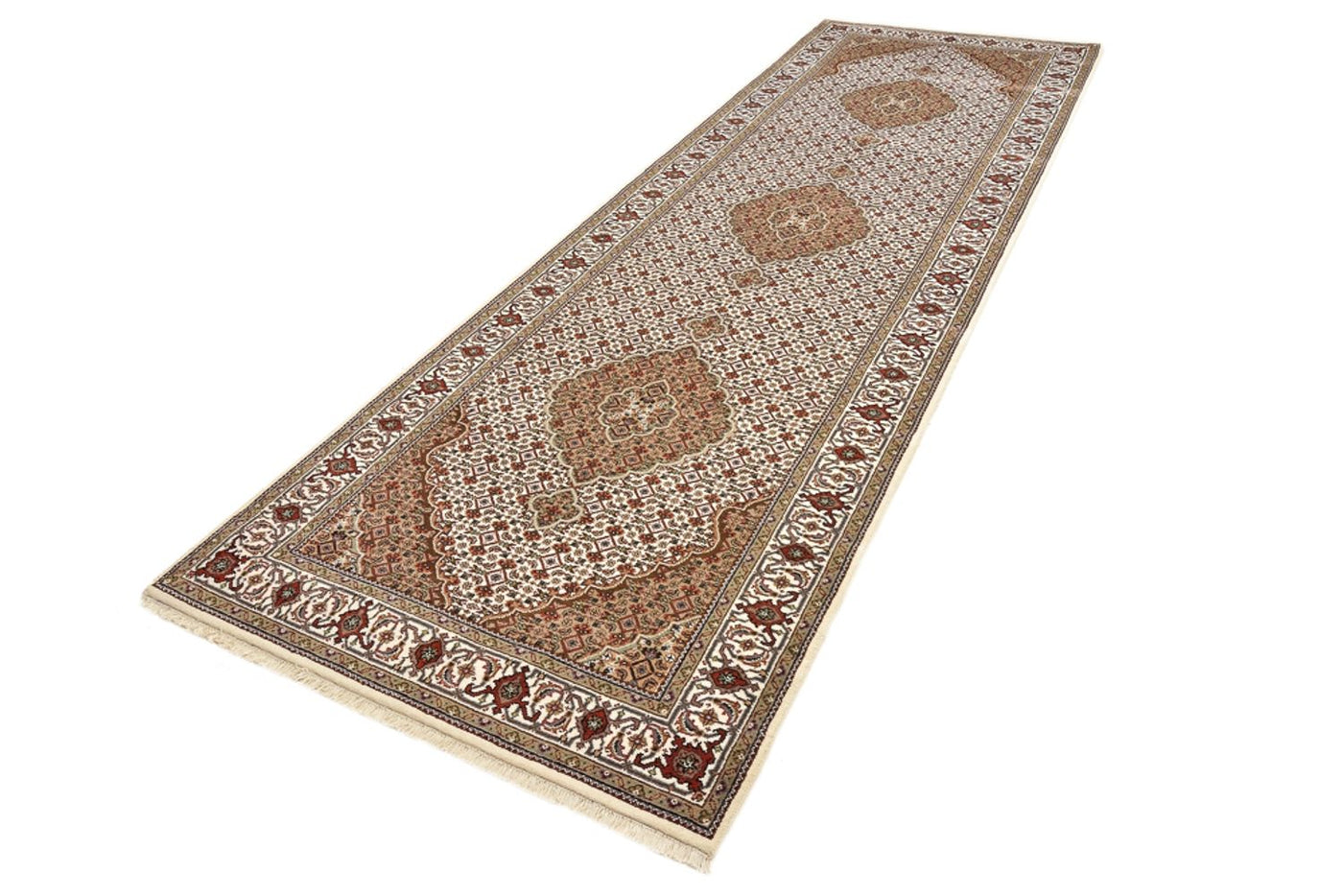 Tabriz Indo Alfombra 372x121cm - Alfombra oriental