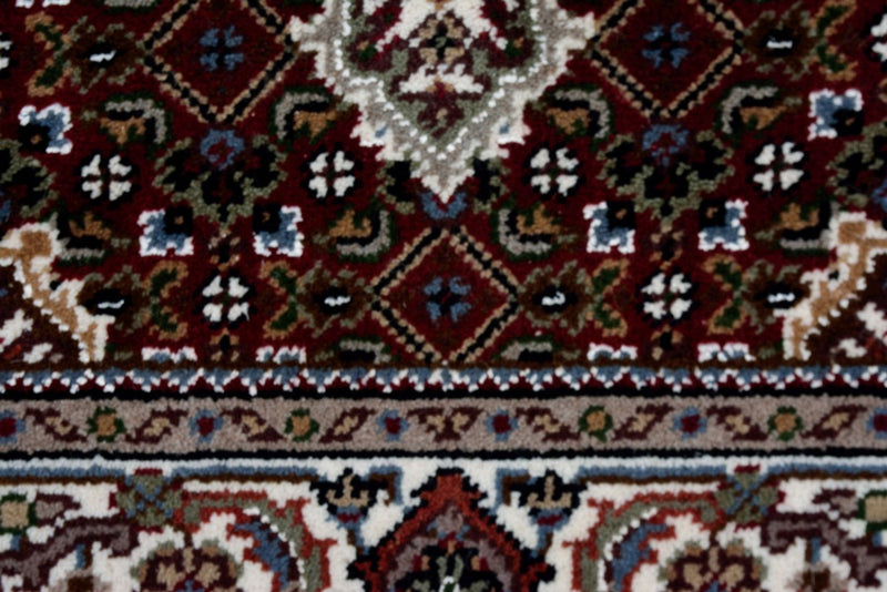 Alfombra oriental - Tabriz - 93 x 89 cm - crema