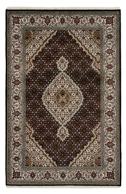 Alfombra oriental - Tabriz - 183 x 121 cm - crema