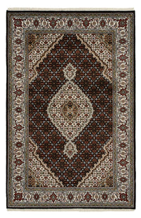Alfombra oriental - Tabriz - 183 x 121 cm - crema