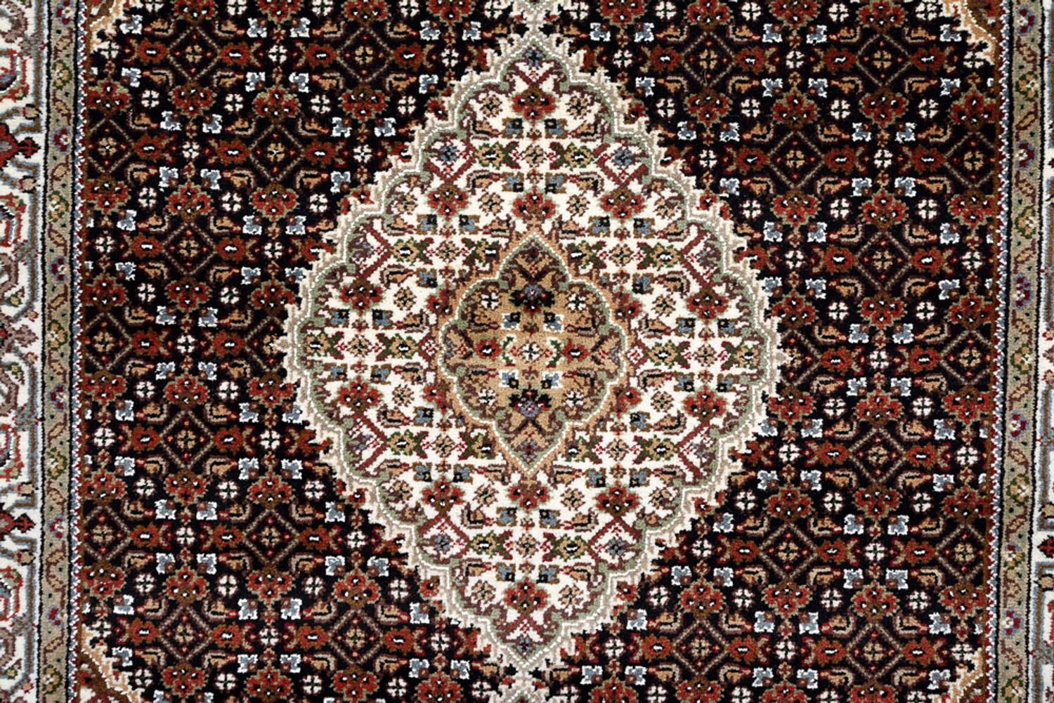 Alfombra oriental - Tabriz - 183 x 121 cm - crema