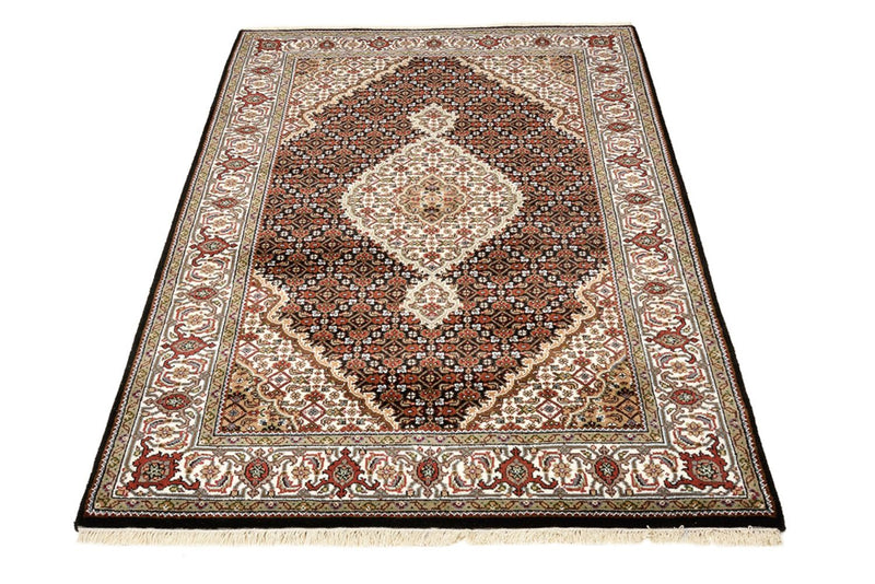 Alfombra oriental - Tabriz - 183 x 121 cm - crema