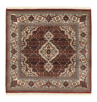 Alfombra oriental - Tabriz - 94 x 89 cm - crema