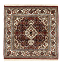 Alfombra oriental - Tabriz - 94 x 89 cm - crema