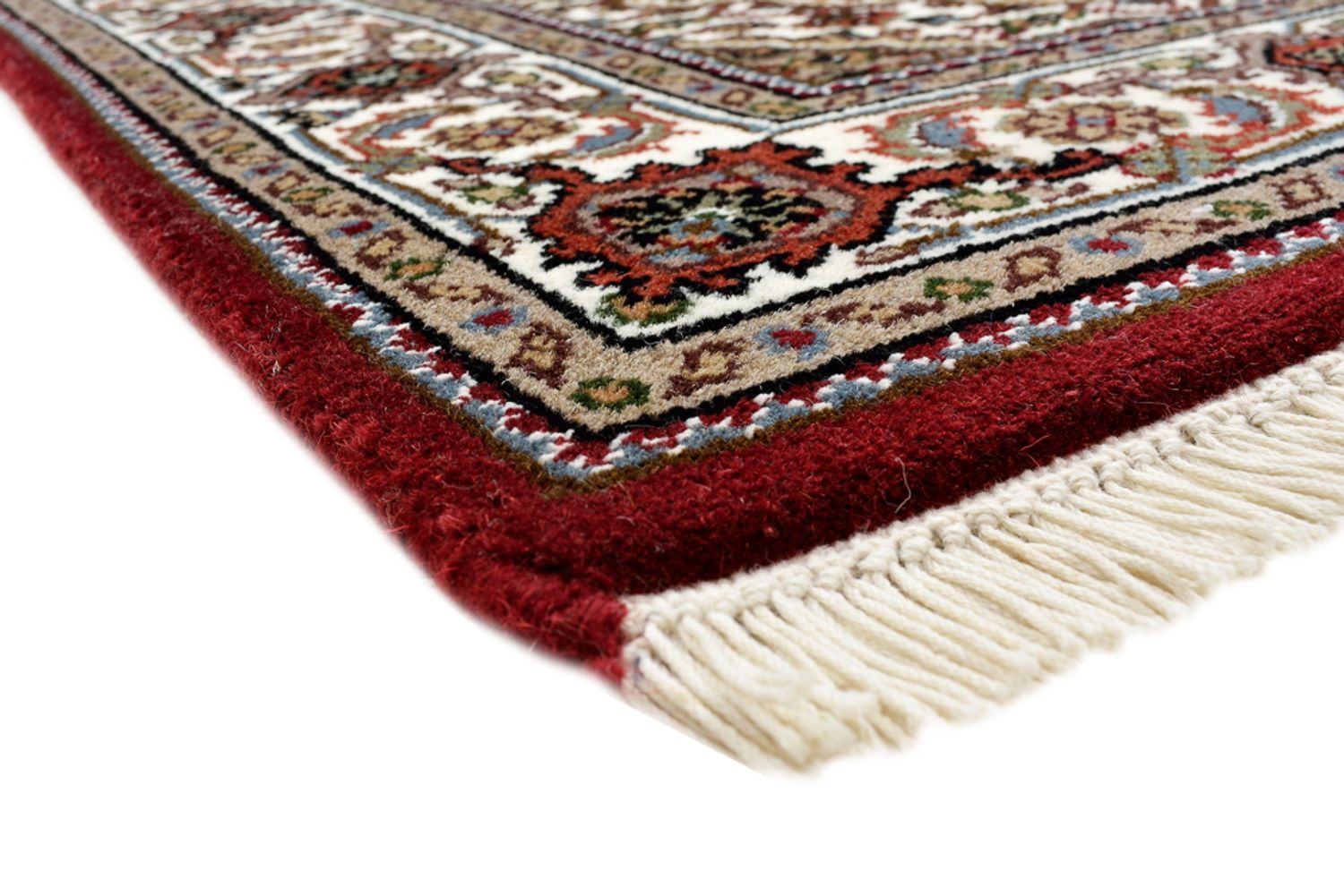 Alfombra oriental - Tabriz - 94 x 89 cm - crema