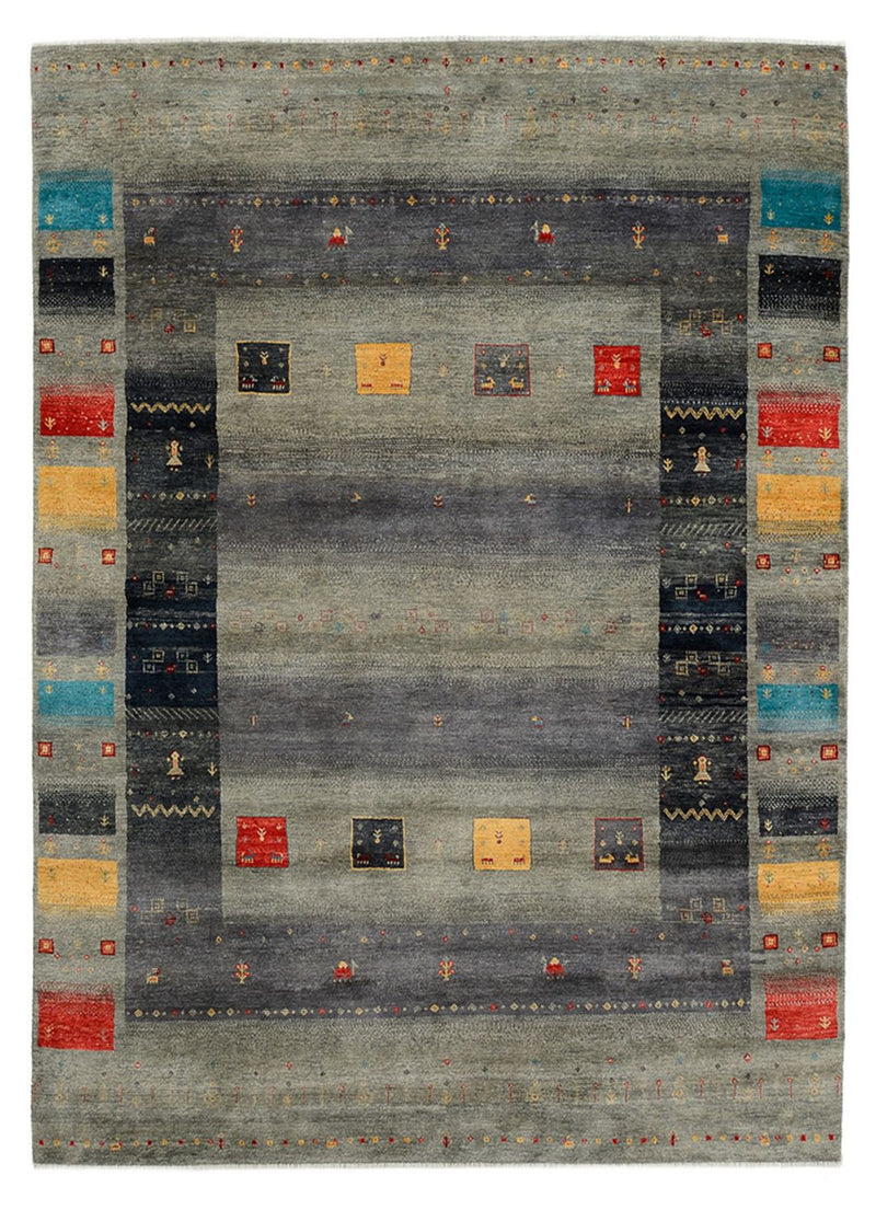 Alfombra Gabbeh - Loribaft Indus - 241 x 175 cm - arena