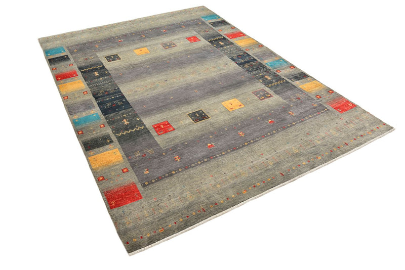 Alfombra Gabbeh - Loribaft Indus - 241 x 175 cm - arena
