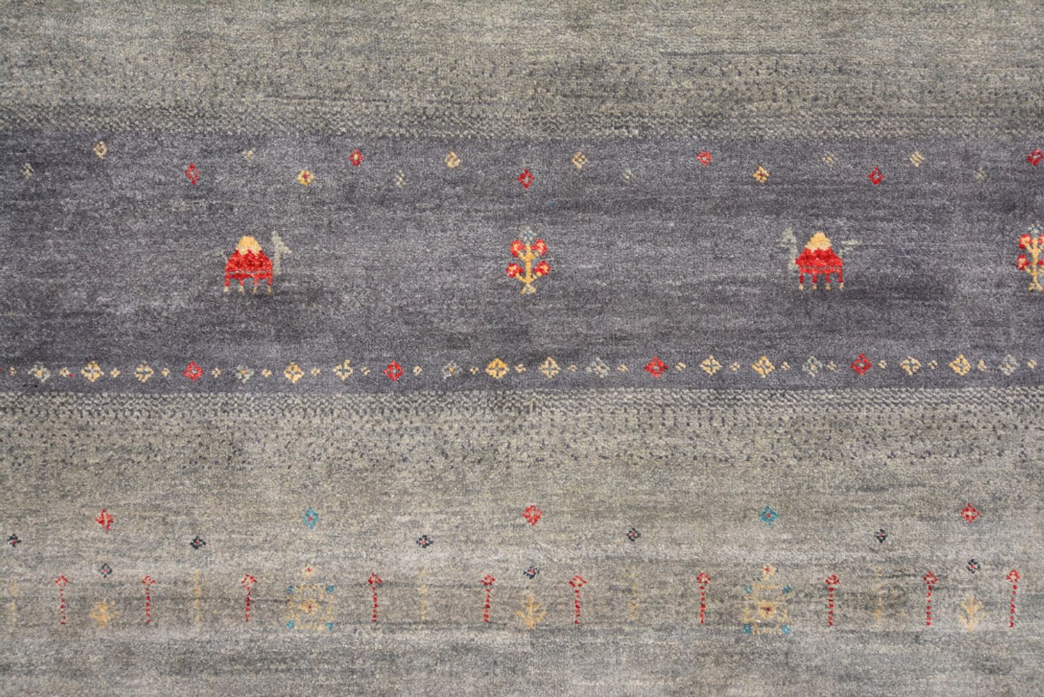 Alfombra Gabbeh - Loribaft Indus - 241 x 175 cm - arena