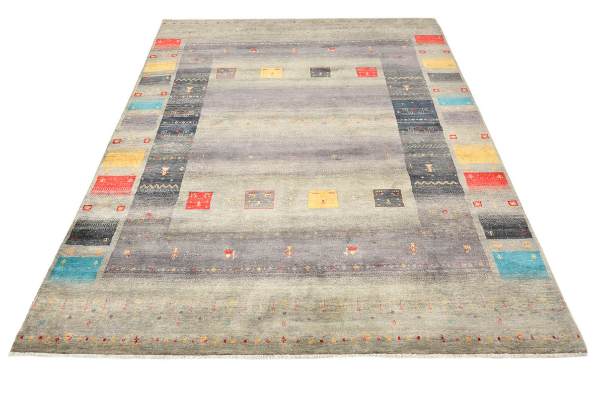 Alfombra Gabbeh - Loribaft Indus - 241 x 175 cm - arena