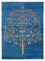 Alfombra Gabbeh - Loribaft Indus - 243 x 177 cm - azul