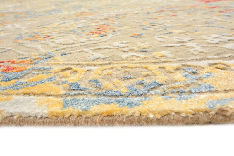 Alfombra de diseño redondo  - 204 x 202 cm - arena
