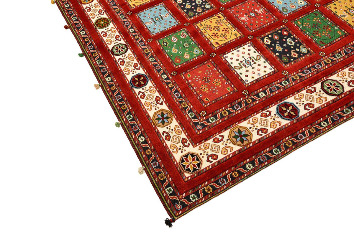 Alfombra oriental - 244 x 176 cm - rojo