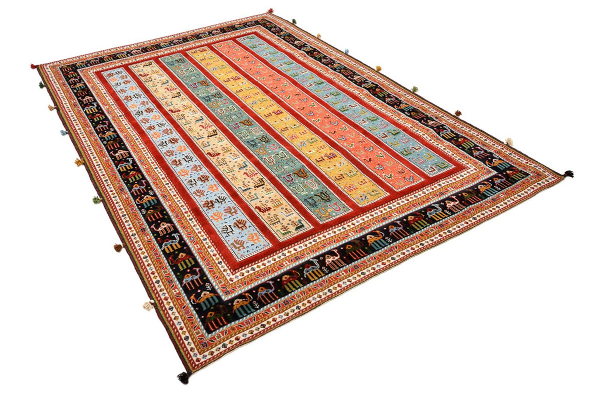 Alfombra oriental - 245 x 176 cm - multicolor