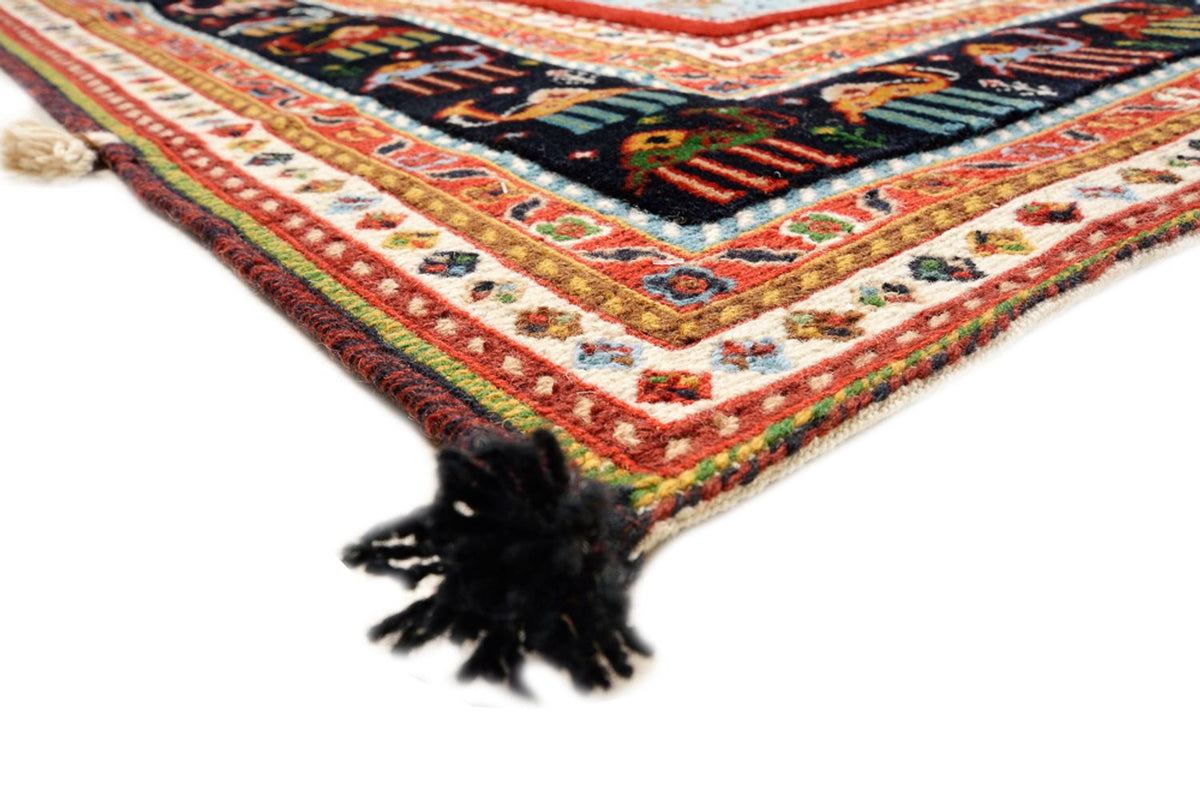 Alfombra oriental - 245 x 176 cm - multicolor