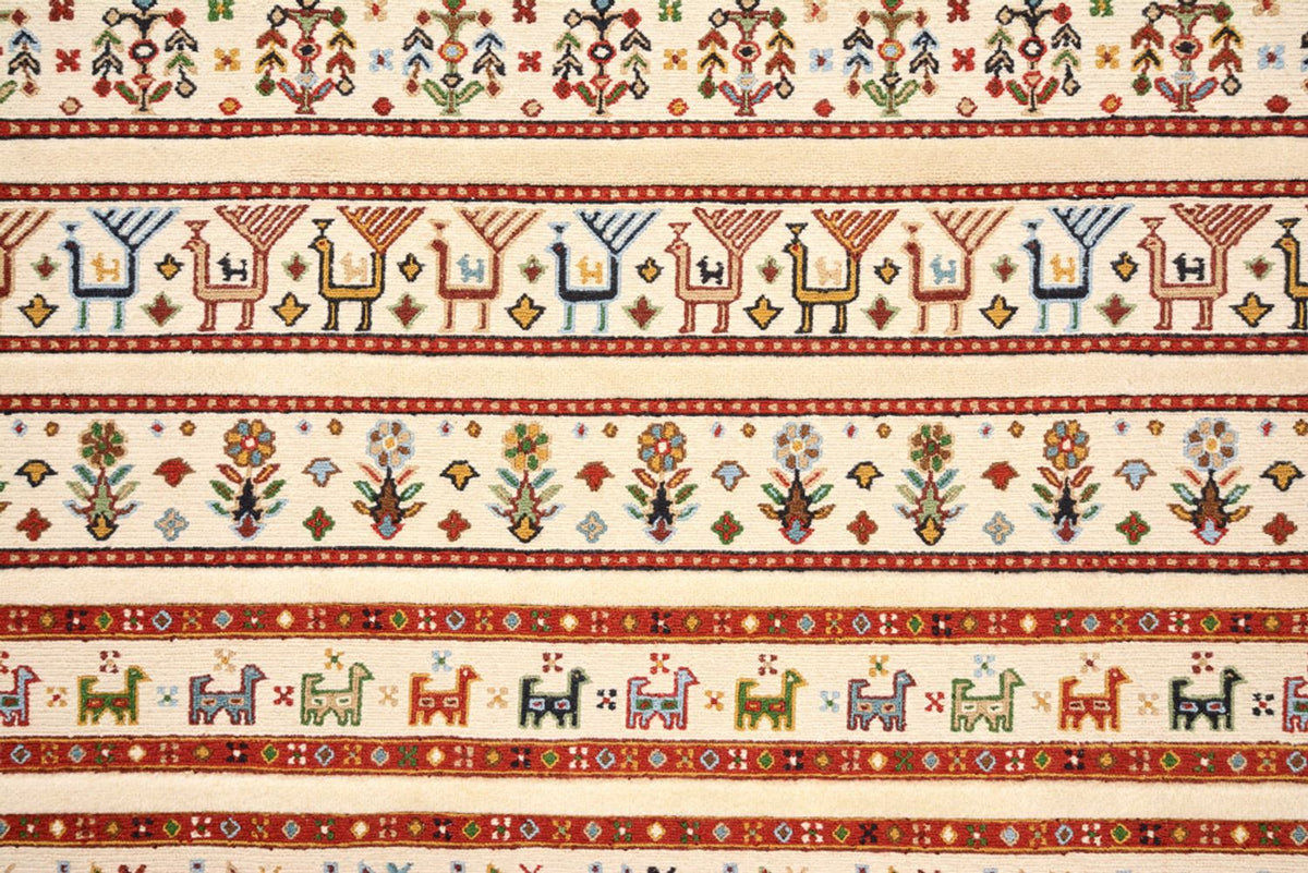 Alfombra oriental - 245 x 177 cm - beige claro