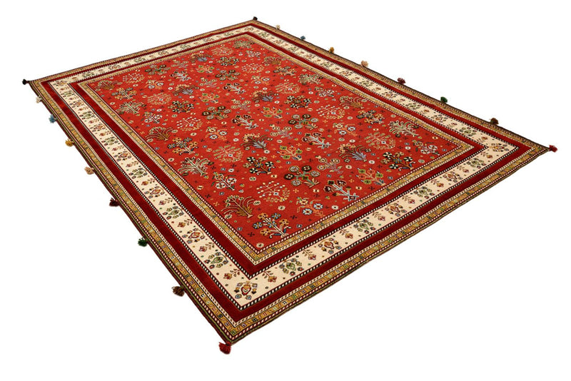 Alfombra oriental - 245 x 176 cm - rojo