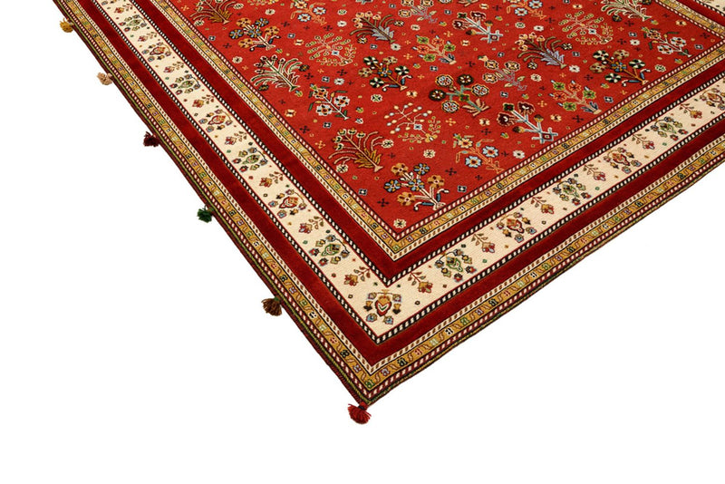 Alfombra oriental - 245 x 176 cm - rojo