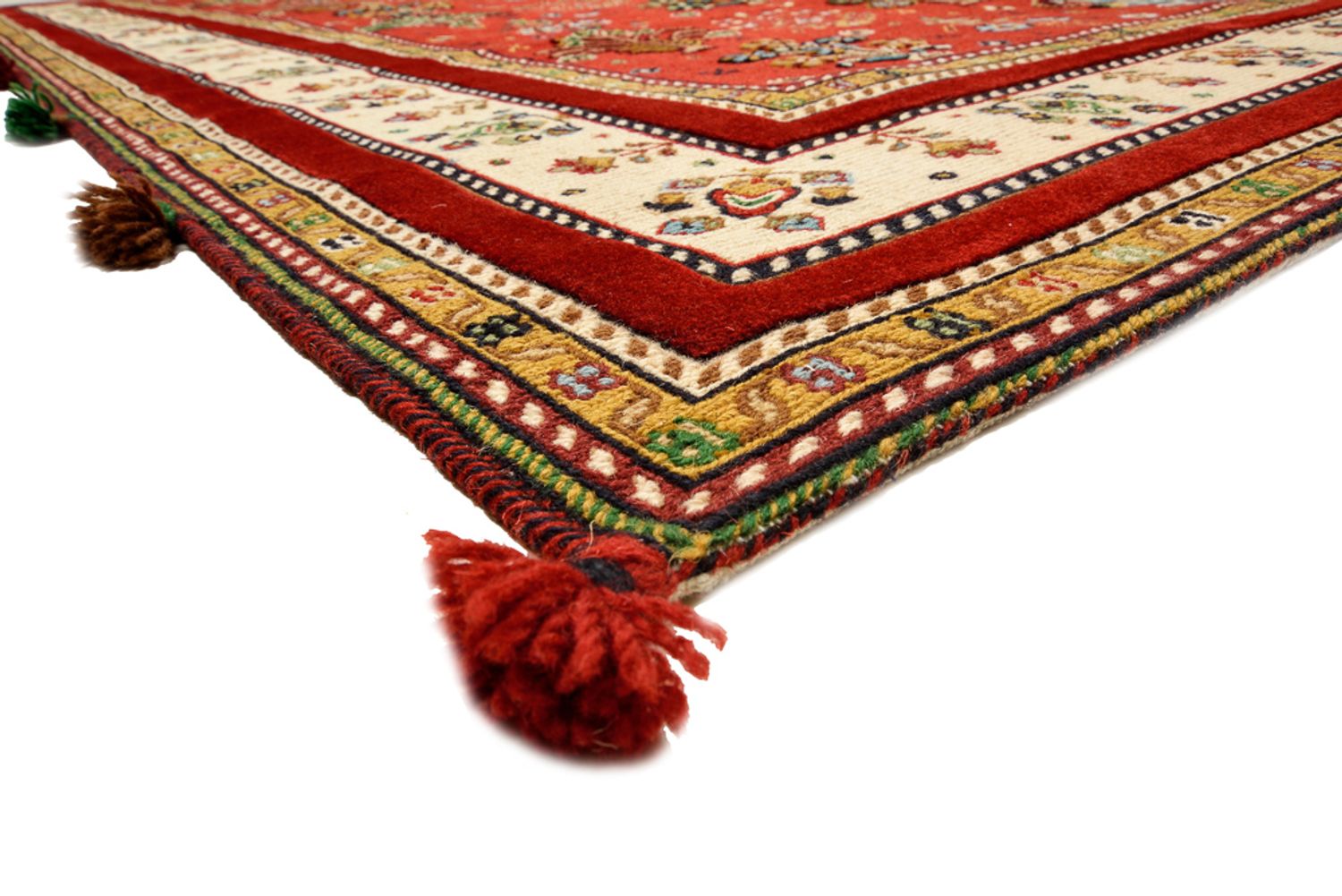 Alfombra oriental - 245 x 176 cm - rojo