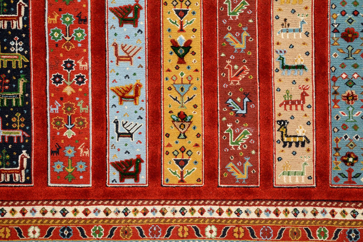 Alfombra oriental - 300 x 200 cm - multicolor