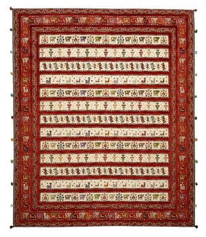 Alfombra oriental - 300 x 250 cm - beige claro