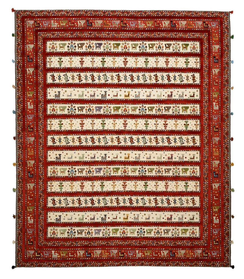 Alfombra oriental - 300 x 250 cm - beige claro