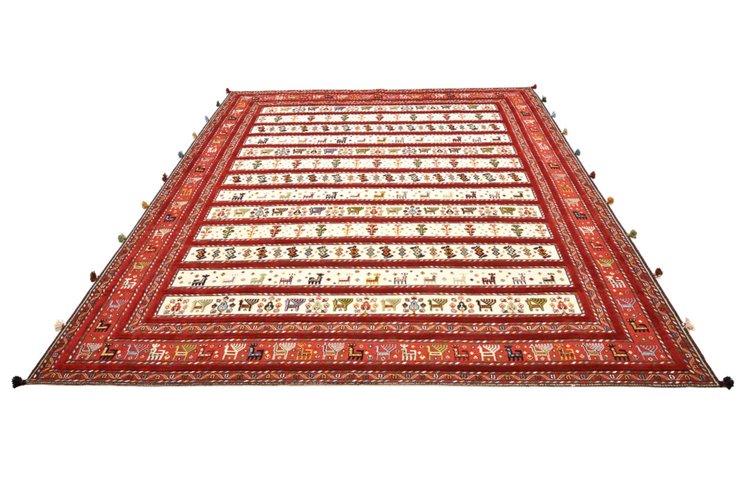 Alfombra oriental - 300 x 250 cm - beige claro