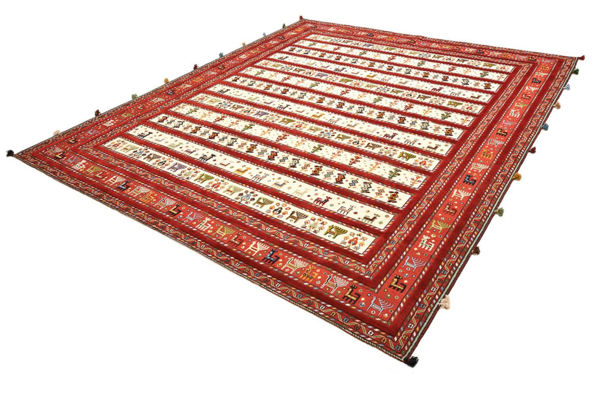 Alfombra oriental - 300 x 250 cm - beige claro