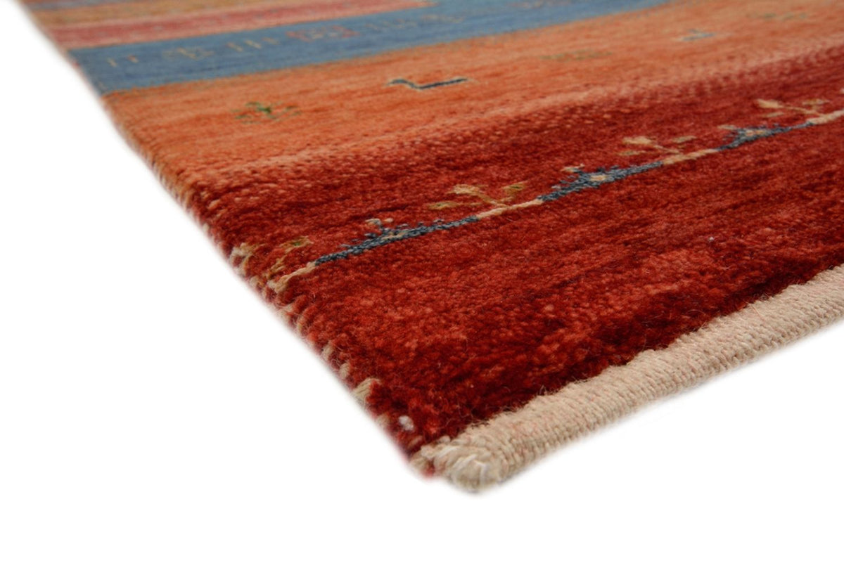 Alfombra Gabbeh - Loribaft Indus - 302 x 253 cm - rojo