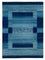 Alfombra Gabbeh - Loribaft Indus - 241 x 175 cm - azul