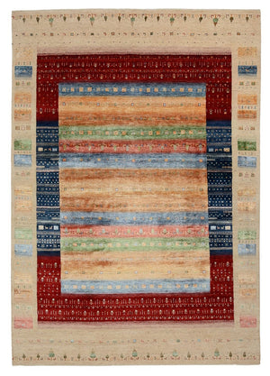 Alfombra Gabbeh - Loribaft Indus - 343 x 241 cm - multicolor