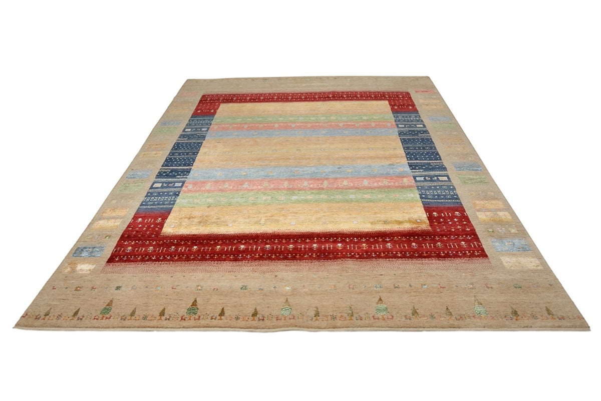 Alfombra Gabbeh - Loribaft Indus - 343 x 241 cm - multicolor