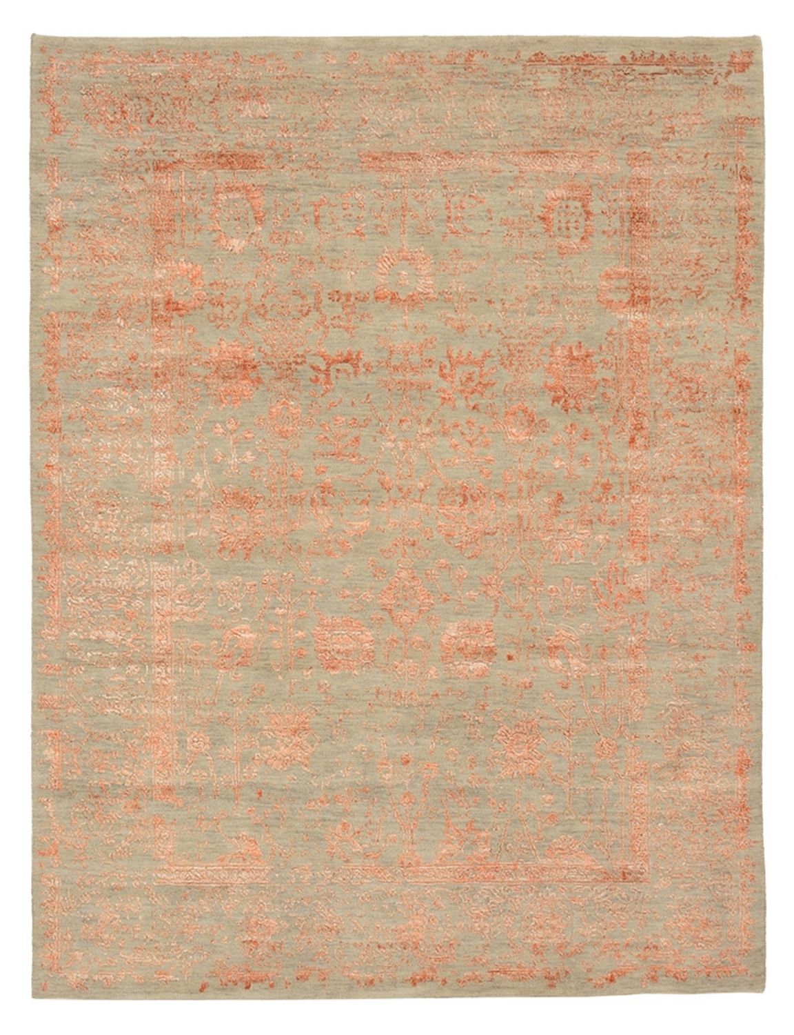 Alfombra de diseño - 196 x 150 cm - óxido