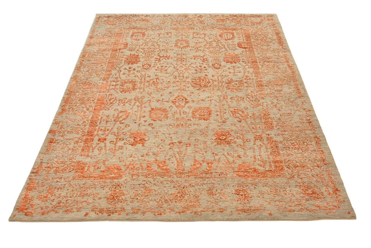 Alfombra de diseño - 196 x 150 cm - óxido