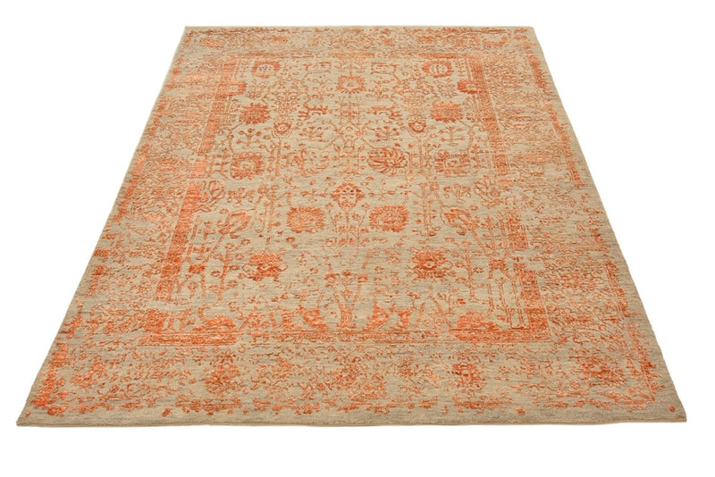 Alfombra de diseño - 196 x 150 cm - óxido
