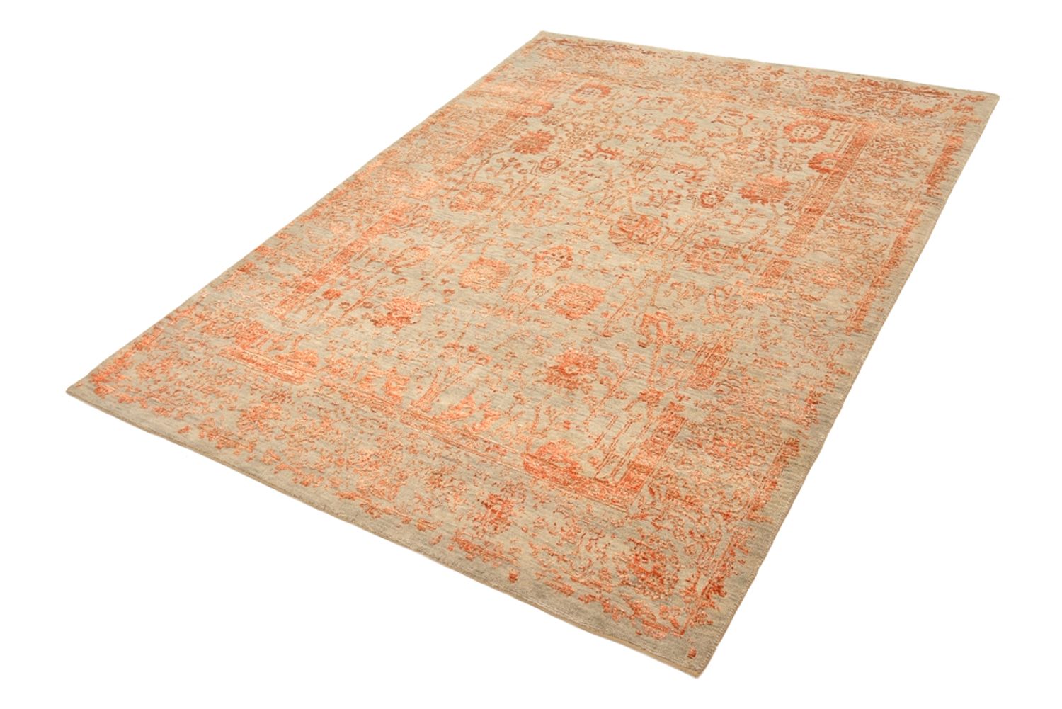 Alfombra de diseño - 196 x 150 cm - óxido