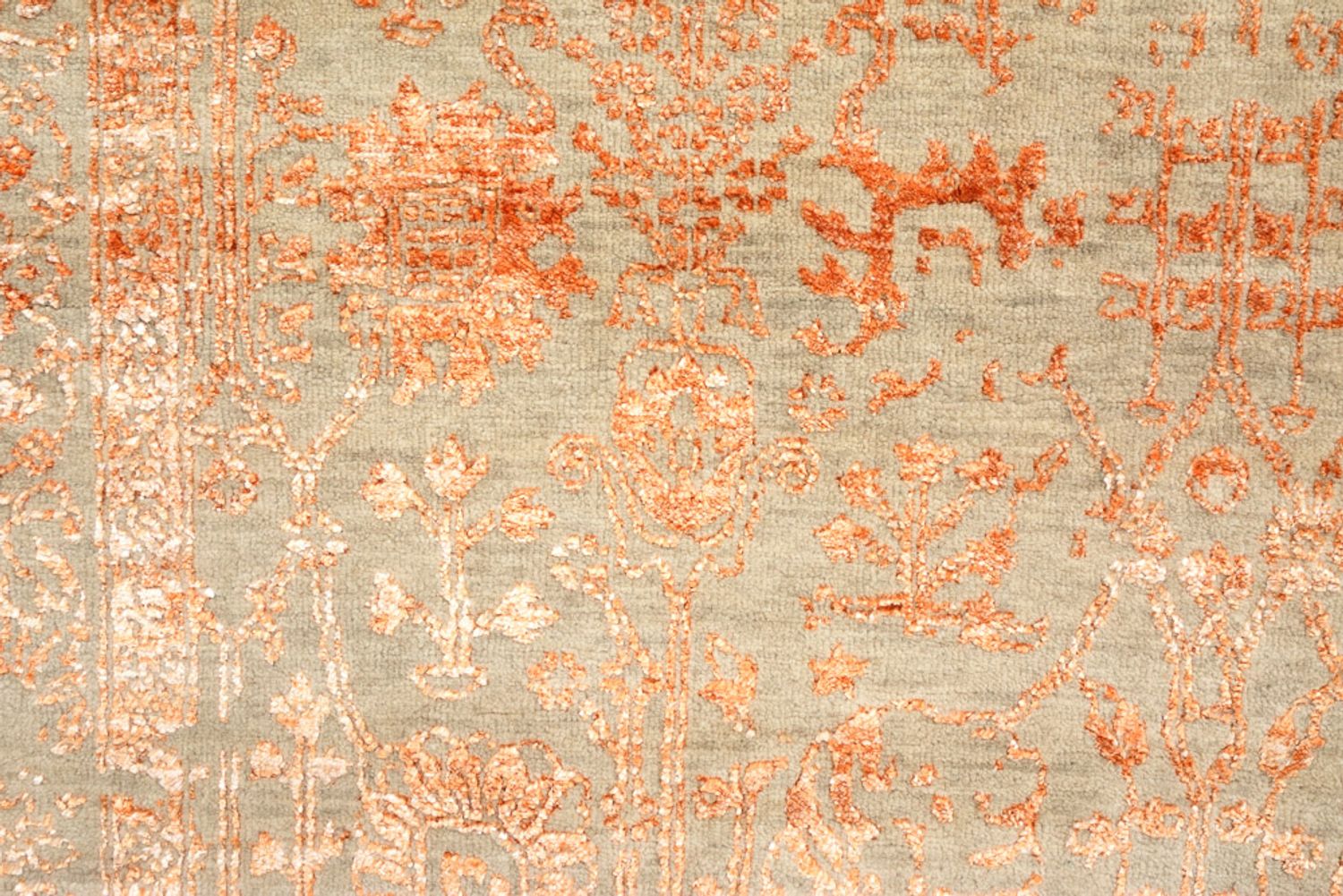 Alfombra de diseño - 196 x 150 cm - óxido