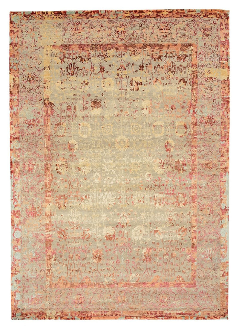 Alfombra de diseño - 344 x 243 cm - terracota