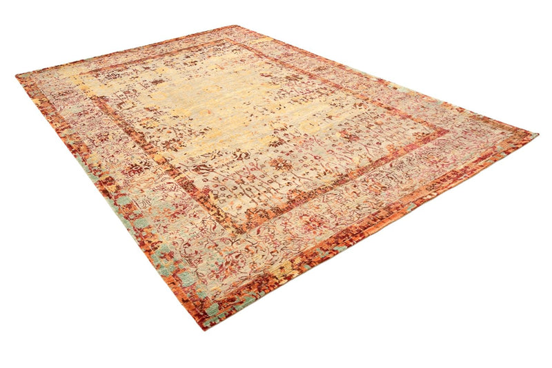 Alfombra de diseño - 344 x 243 cm - terracota