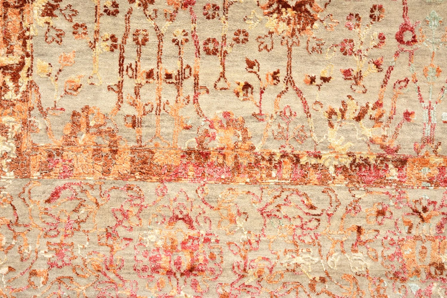 Alfombra de diseño - 344 x 243 cm - terracota