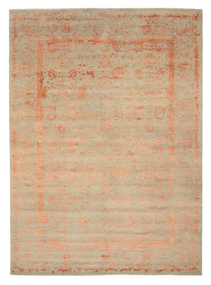 Alfombra de diseño - 342 x 248 cm - óxido