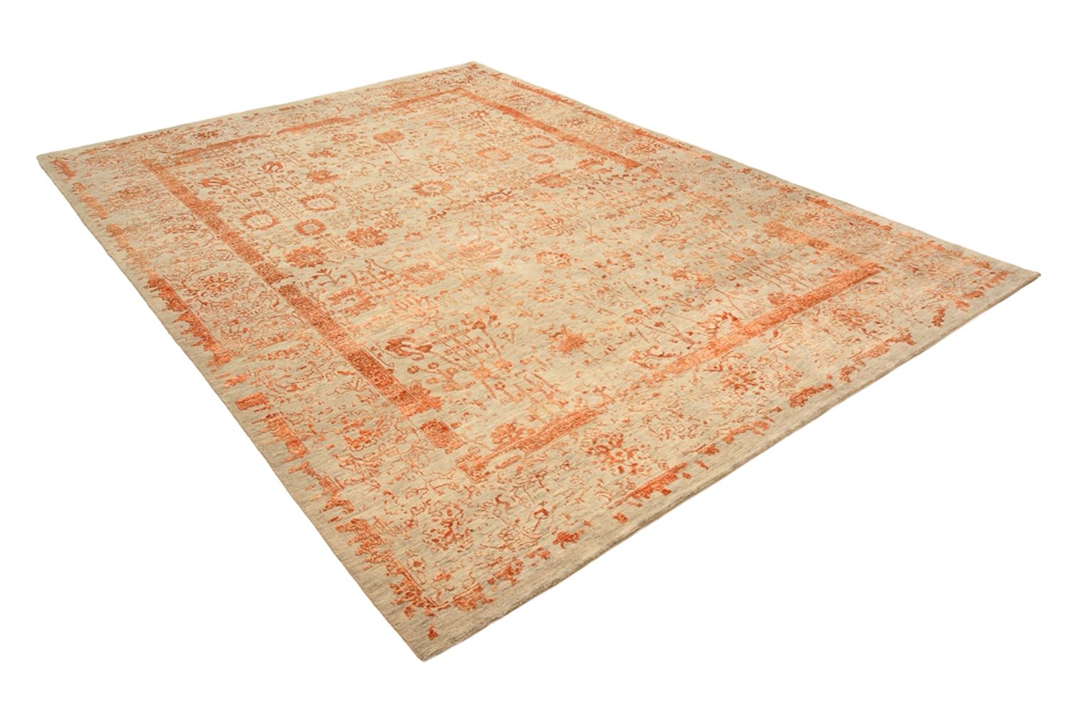 Alfombra de diseño - 342 x 248 cm - óxido
