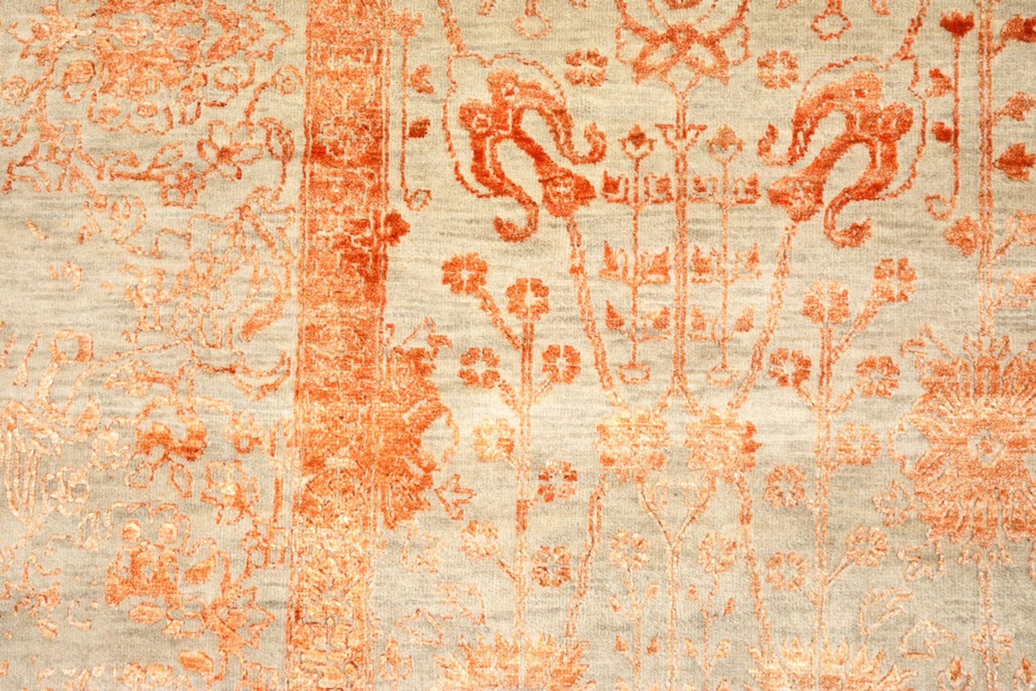 Alfombra de diseño - 342 x 248 cm - óxido