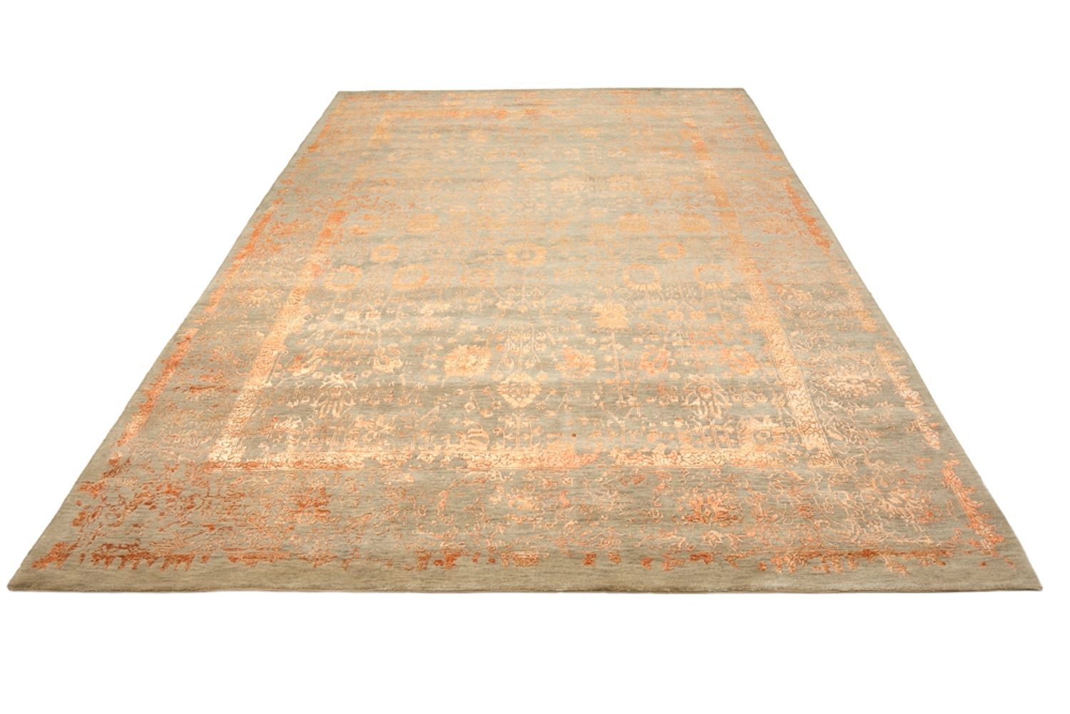 Alfombra de diseño - 342 x 248 cm - óxido