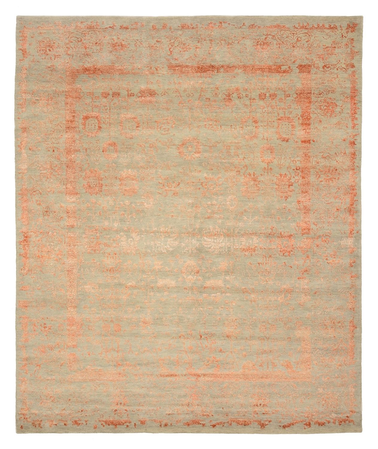 Alfombra de diseño - 299 x 249 cm - óxido