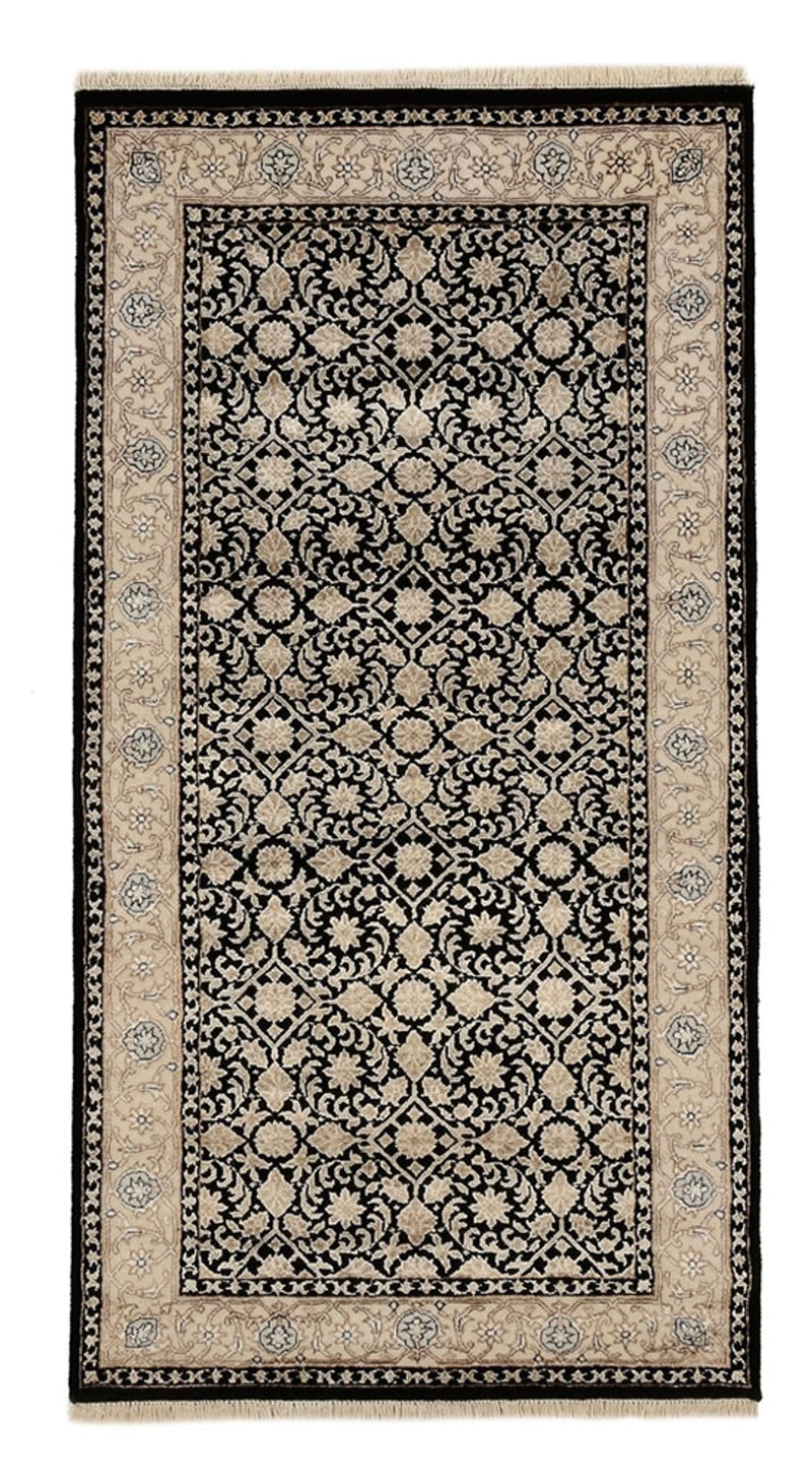 Alfombra oriental - Bidjar - Indus - 143 x 74 cm - azul oscuro