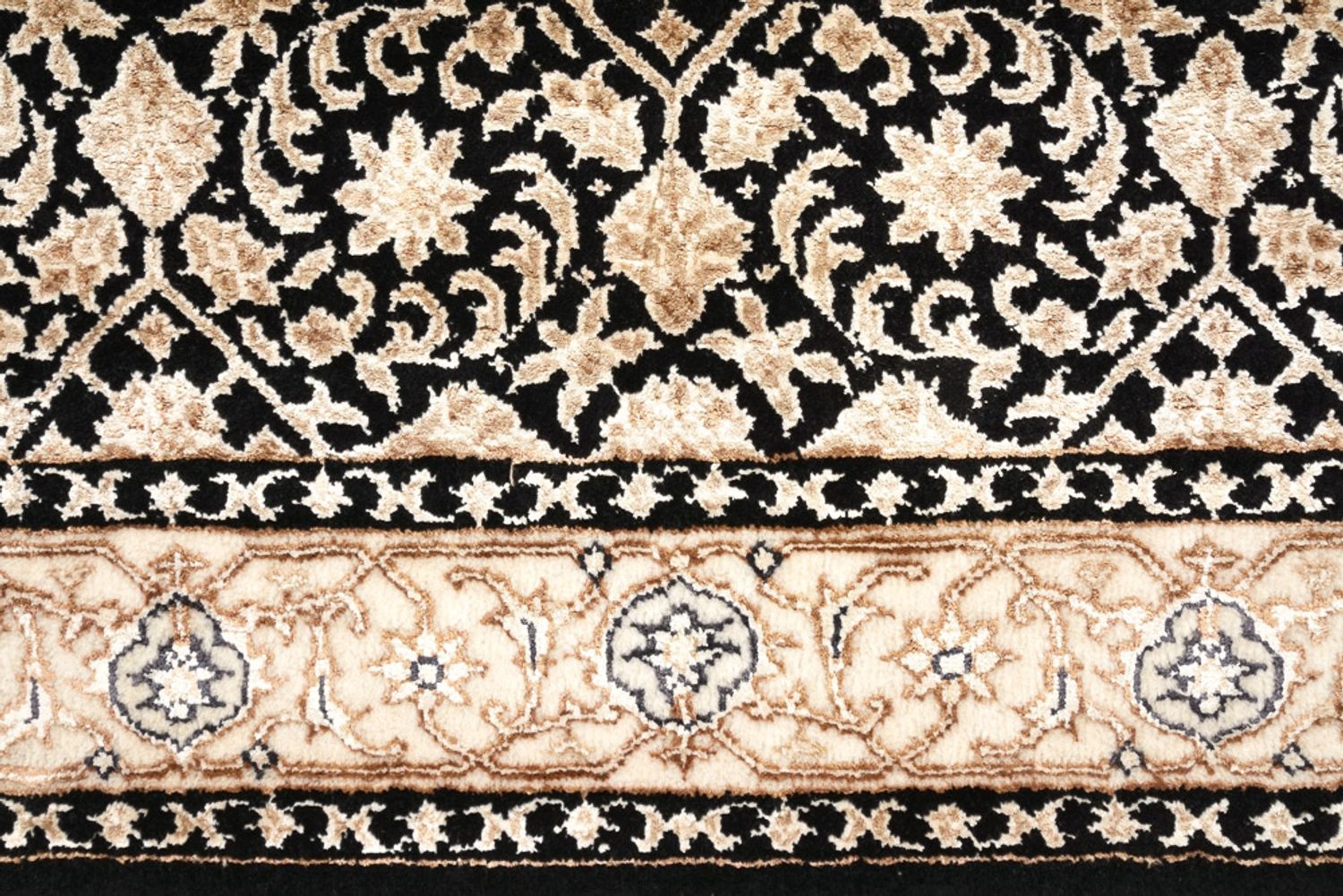 Alfombra oriental - Bidjar - Indus - 143 x 74 cm - azul oscuro